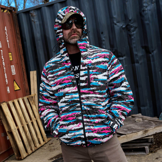 Men's Waterproof Rain Jacket V2 | Full Zip - One Revolver Surfboards