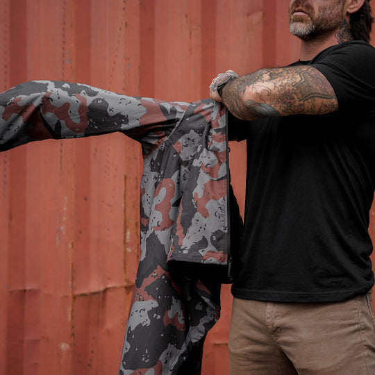 Men's Waterproof Rain Jacket V2 | Full Zip - One Revolver Surfboards