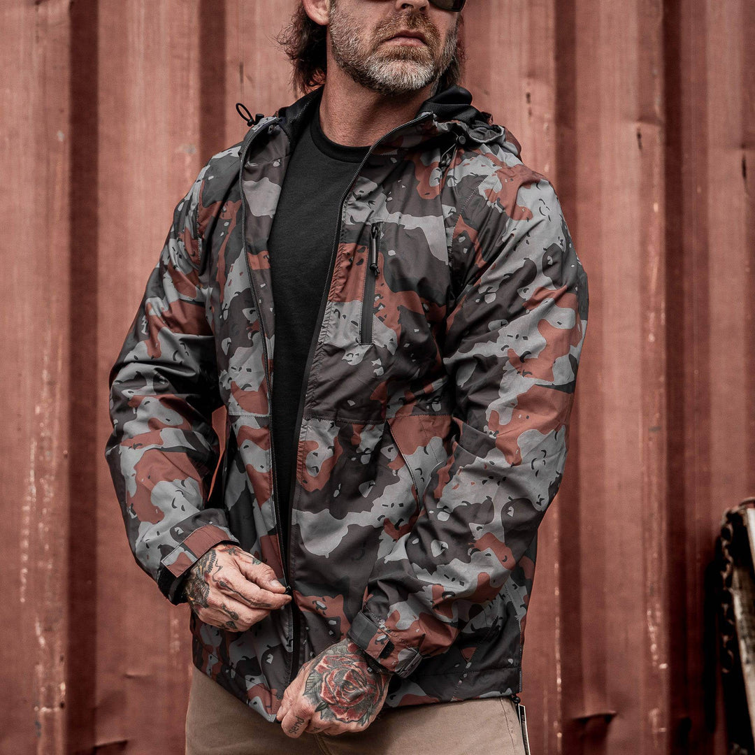 Men's Waterproof Rain Jacket V2 | Full Zip - One Revolver Surfboards