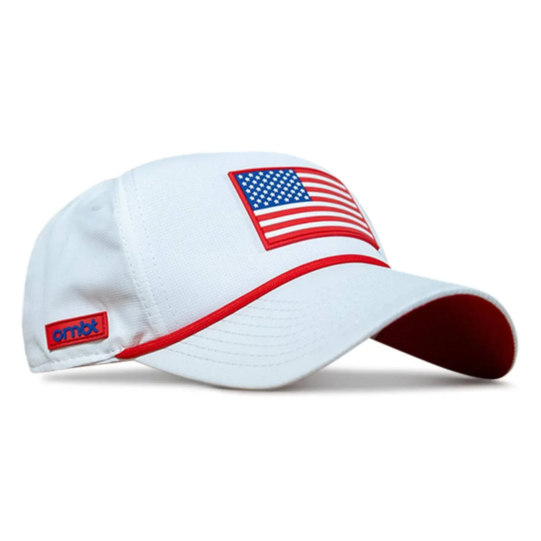 One Revolver Surfboards - American Flag Patch Weekender Performance Snapback Hat WEEKENDER MESH SNAPBACK