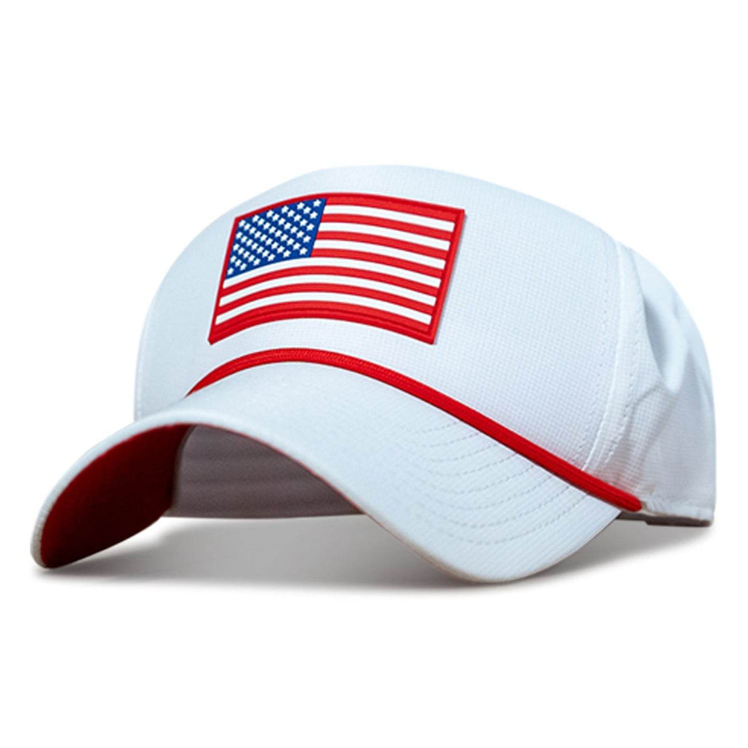 American Flag Patch Weekender Performance Snapback Hat - One Revolver Surfboards
