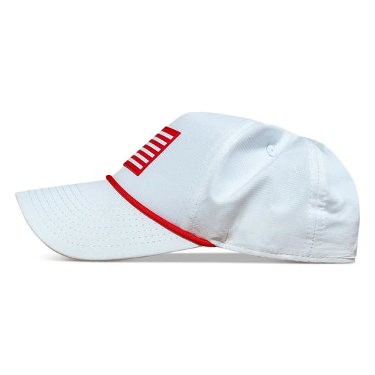 One Revolver Surfboards - American Flag Patch Weekender Performance Snapback Hat WEEKENDER MESH SNAPBACK