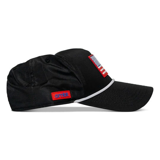 One Revolver Surfboards - American Flag Patch Weekender Performance Snapback Hat WEEKENDER MESH SNAPBACK