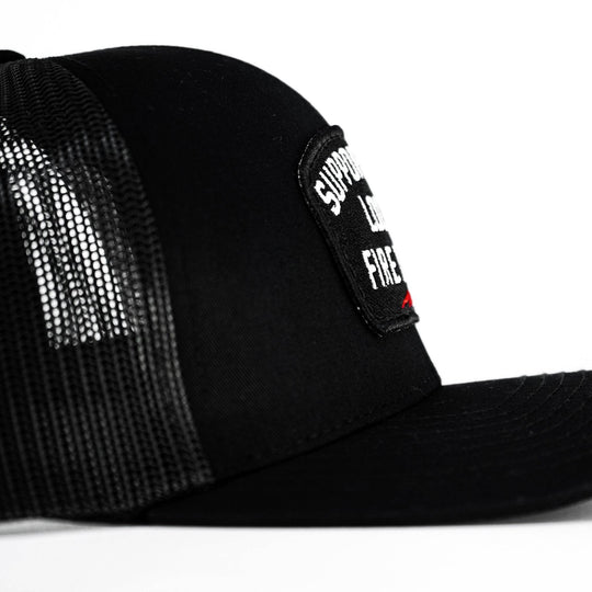 Support Your Local Fire Dept. Patch Snapback Hat - One Revolver Surfboards