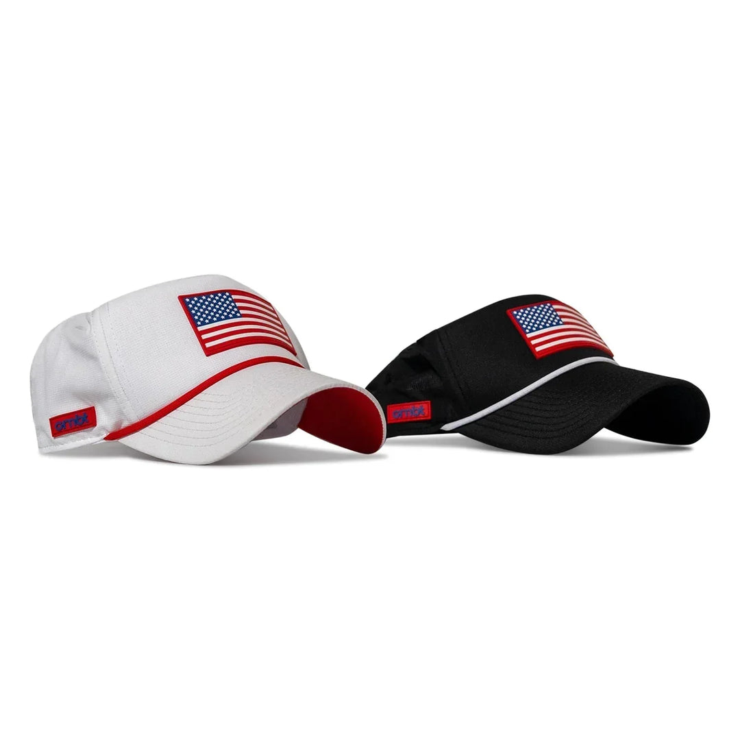One Revolver Surfboards - American Flag Patch Weekender Performance Snapback Hat WEEKENDER MESH SNAPBACK