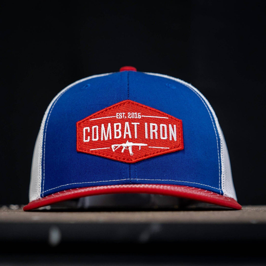 Original AR Red Patch Mid-Profile Mesh Snapback Hat - HEADWEAR - One Revolver Surfboards