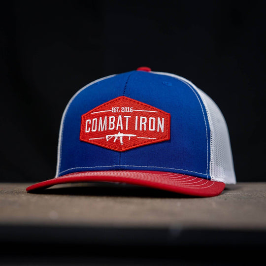Original AR Red Patch Mid-Profile Mesh Snapback Hat - HEADWEAR - One Revolver Surfboards