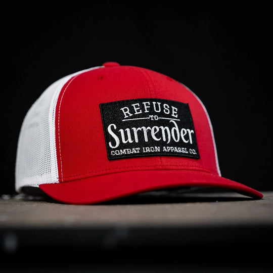 One Revolver Surfboards - Refuse To Surrender B/W Patch Snapback Hat HEADWEAR