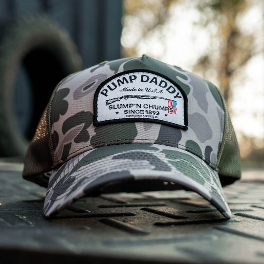 Pump Daddy Slump'n Chumps Original Patch SnapBack - HEADWEAR - One Revolver Surfboards