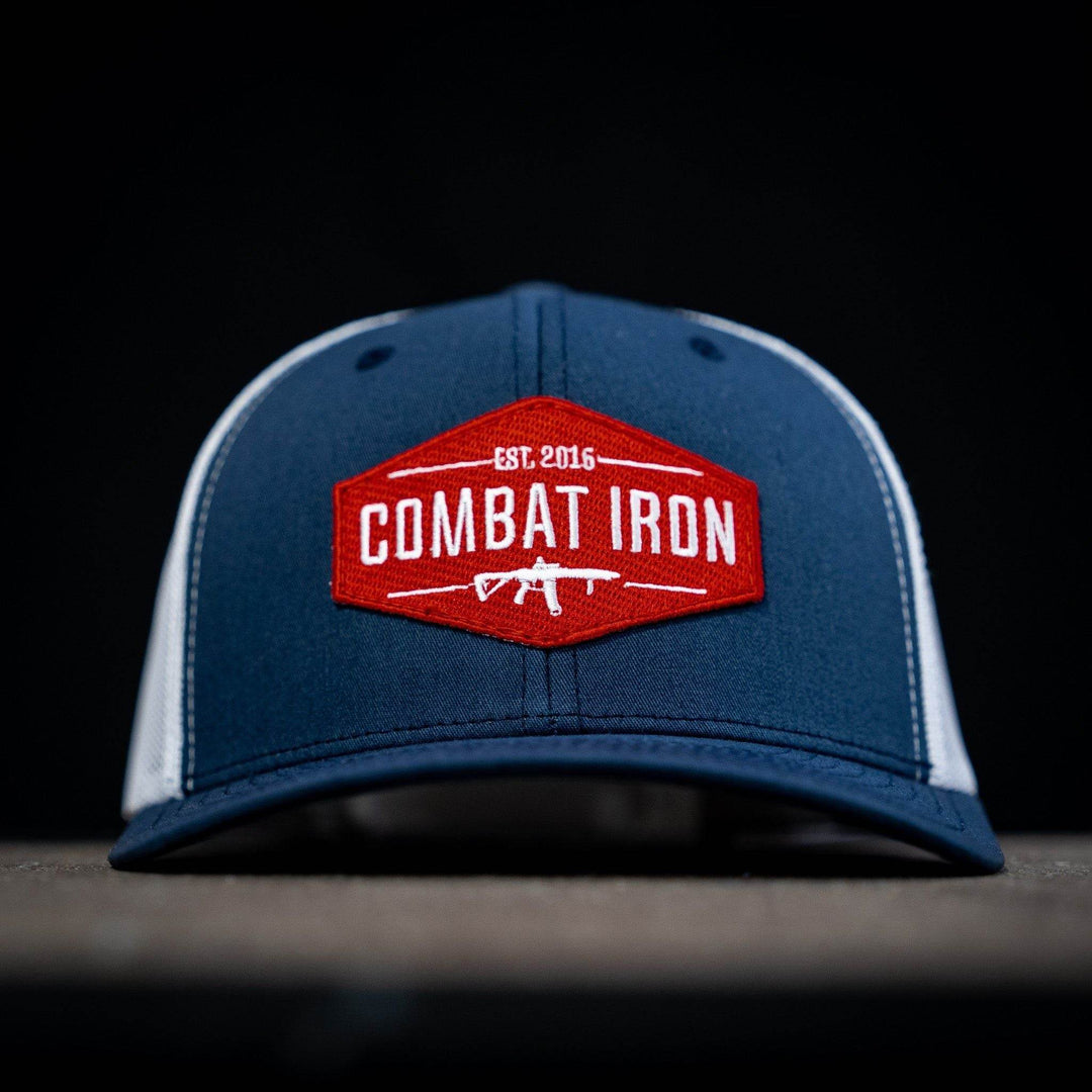 Original AR Red Patch Mid-Profile Mesh Snapback Hat - HEADWEAR - One Revolver Surfboards