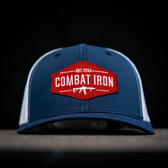 Original AR Red Patch Mid-Profile Mesh Snapback Hat - HEADWEAR - One Revolver Surfboards