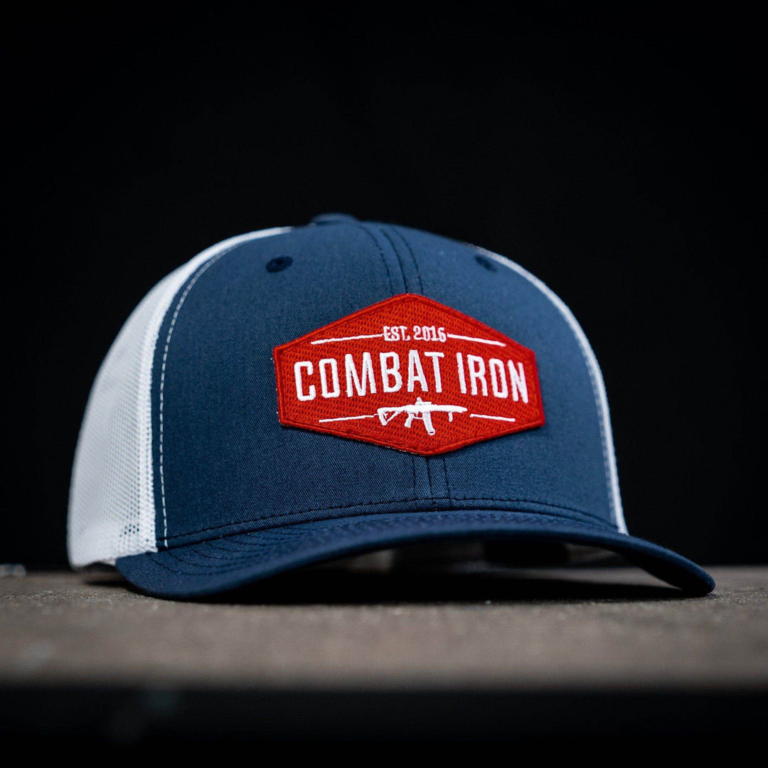Original AR Red Patch Mid-Profile Mesh Snapback Hat - HEADWEAR - One Revolver Surfboards