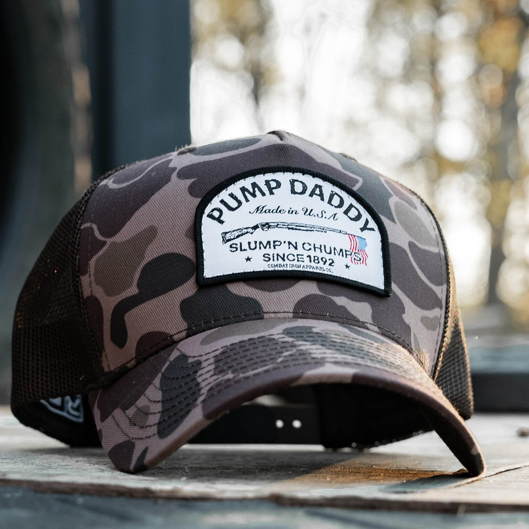 Pump Daddy Slump'n Chumps Original Patch SnapBack - HEADWEAR - One Revolver Surfboards