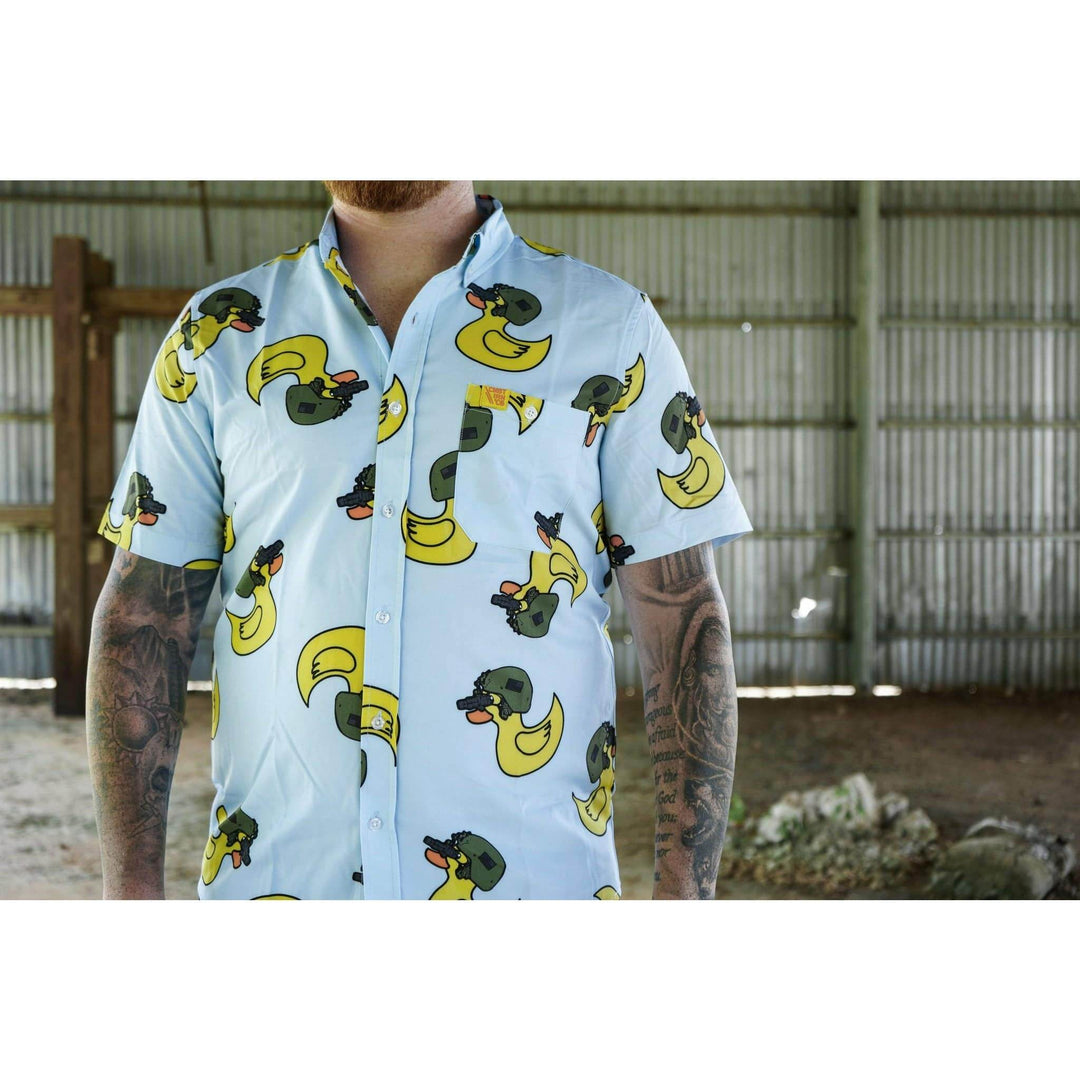 LIGHT WEIGHT BUTTON UP SHORT SLEEVE - One Revolver Surfboards