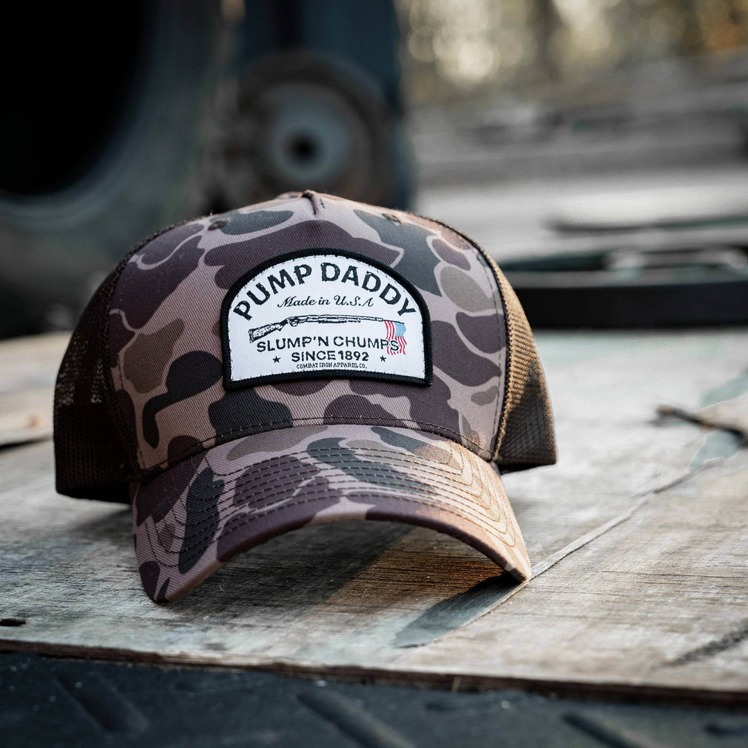 Pump Daddy Slump'n Chumps Original Patch SnapBack - HEADWEAR - One Revolver Surfboards