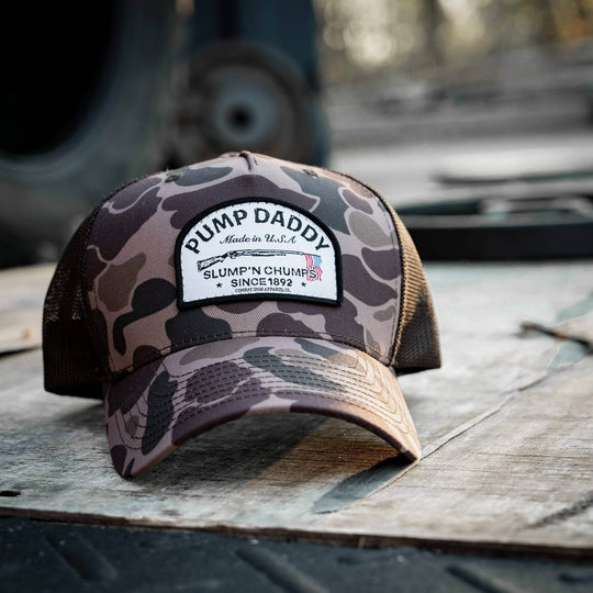 Pump Daddy Slump'n Chumps Original Patch SnapBack - HEADWEAR - One Revolver Surfboards