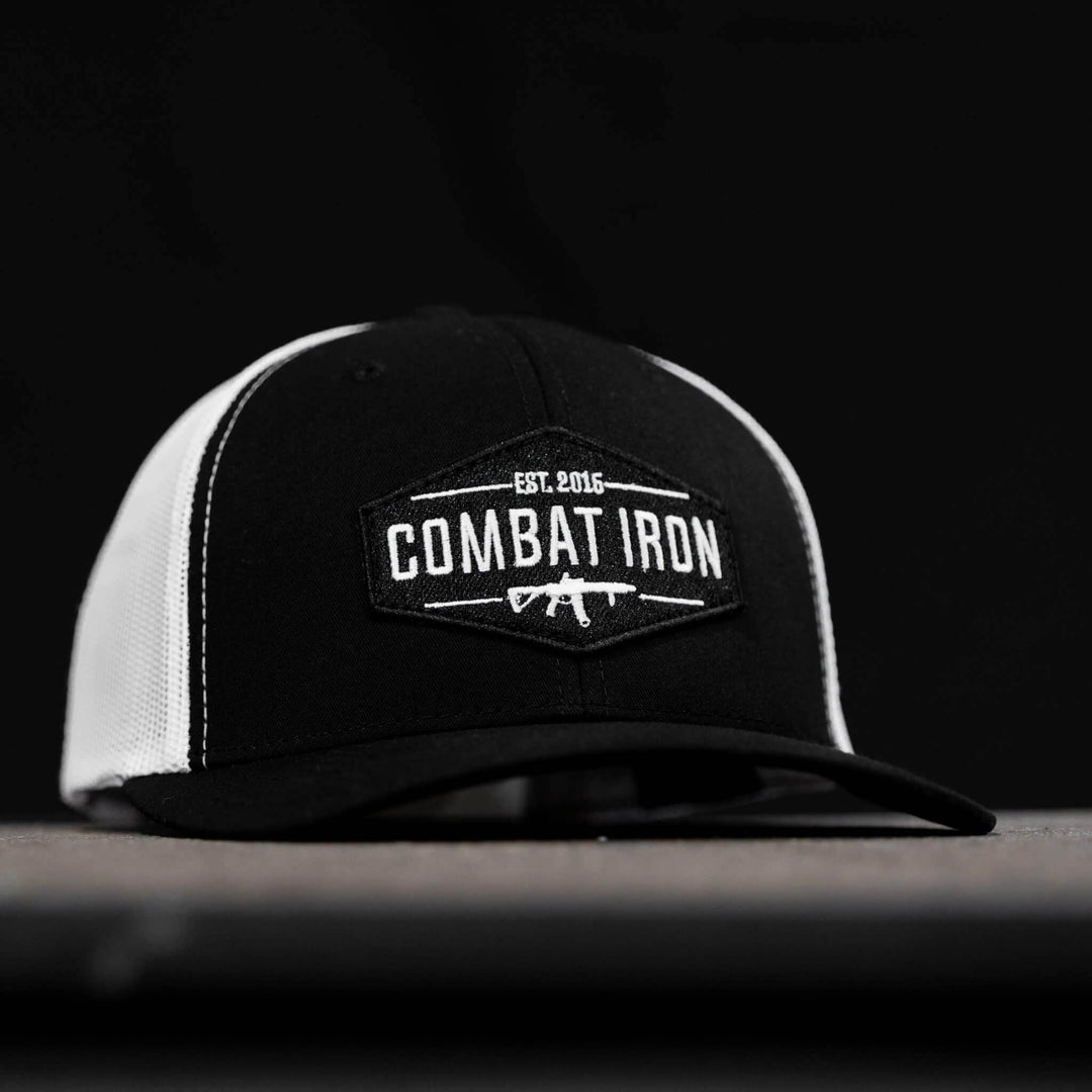 Original AR Black Patch Snapback Hat - One Revolver Surfboards