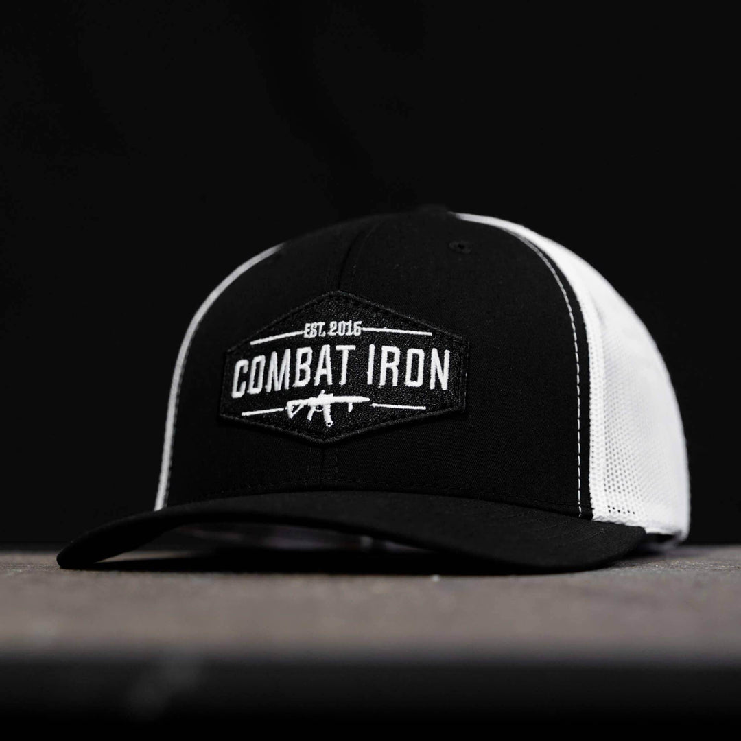 Original AR Black Patch Snapback Hat - One Revolver Surfboards