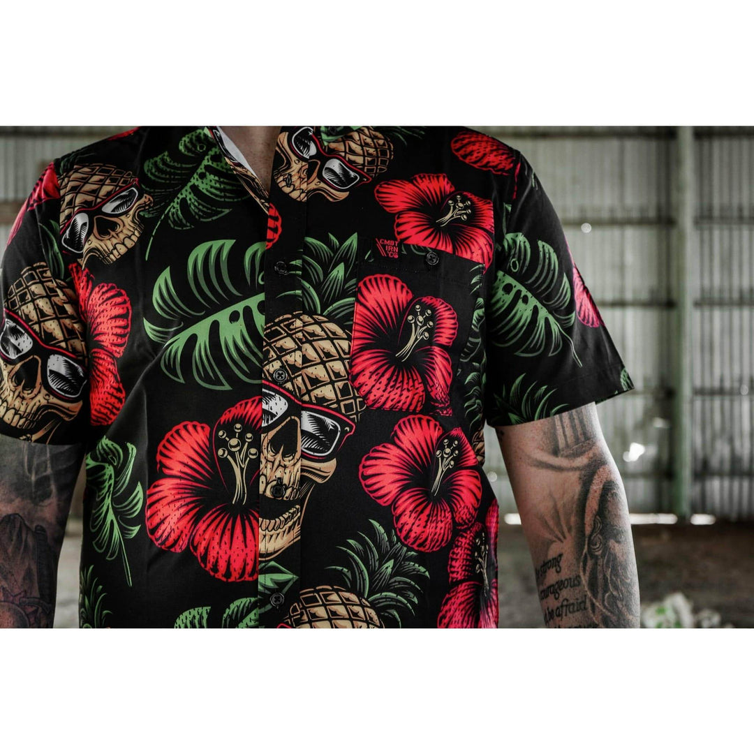 LIGHT WEIGHT BUTTON UP SHORT SLEEVE - One Revolver Surfboards