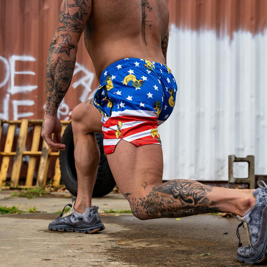 Mid Thigh Mesh Training / Lifestyle Shorts | 5"