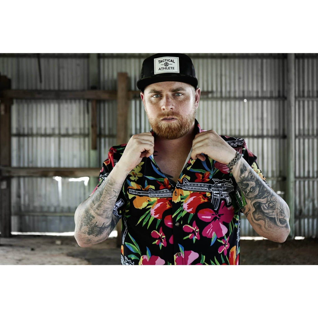 LIGHT WEIGHT BUTTON UP SHORT SLEEVE - One Revolver Surfboards
