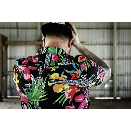 LIGHT WEIGHT BUTTON UP SHORT SLEEVE - One Revolver Surfboards