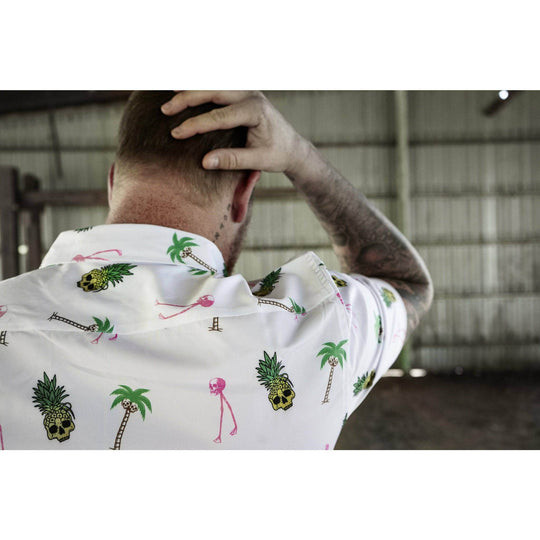 LIGHT WEIGHT BUTTON UP SHORT SLEEVE - One Revolver Surfboards