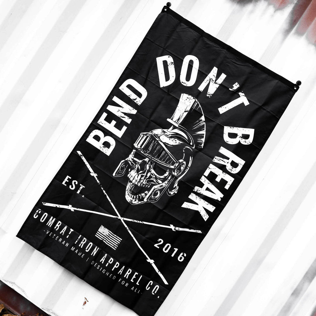 Bend Don't Break 3' X 5' Flag - One Revolver Surfboards