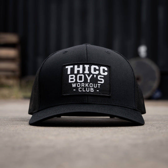 Thicc Boys Workout Patch Snapback Hat - One Revolver Surfboards
