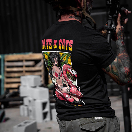 Tat's & Gat's Summer Men's T-Shirt - One Revolver Surfboards