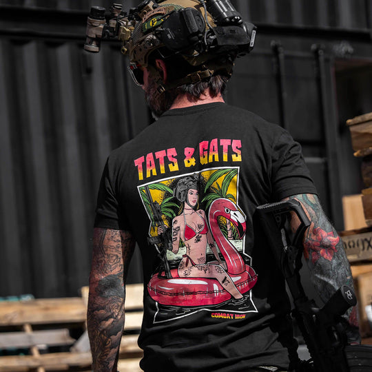 Tat's & Gat's Summer Men's T-Shirt - One Revolver Surfboards