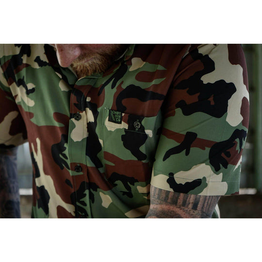 LIGHT WEIGHT BUTTON UP SHORT SLEEVE - One Revolver Surfboards