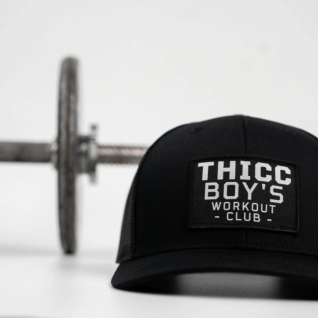 Thicc Boys Workout Patch Snapback Hat - One Revolver Surfboards
