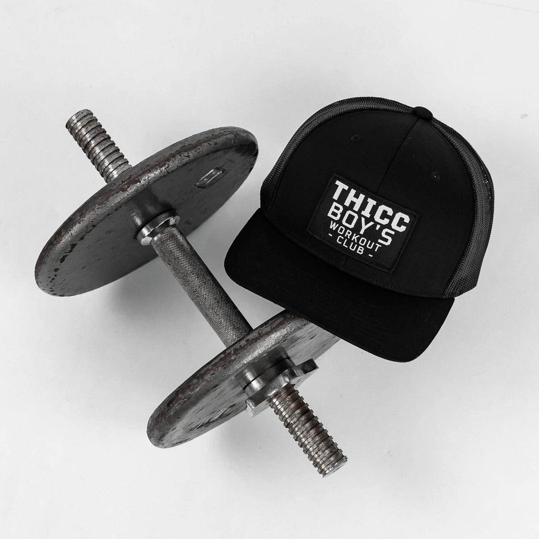 Thicc Boys Workout Patch Snapback Hat - One Revolver Surfboards