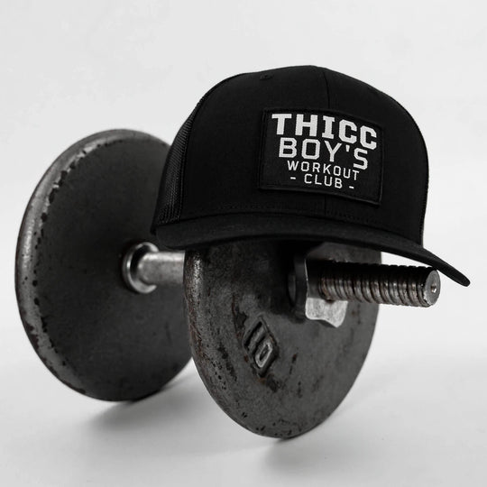 Thicc Boys Workout Patch Snapback Hat - One Revolver Surfboards