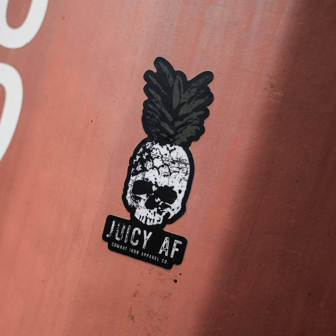 JUICY AF Pineapple Decal - One Revolver Surfboards