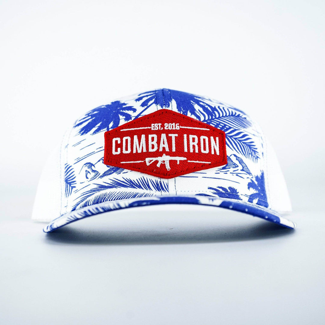 Original AR Red Patch Mid-Profile Mesh Snapback Hat - HEADWEAR - One Revolver Surfboards