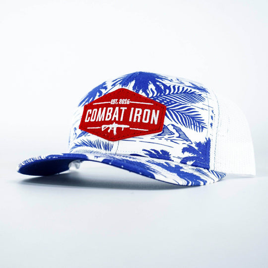 Original AR Red Patch Mid-Profile Mesh Snapback Hat - HEADWEAR - One Revolver Surfboards