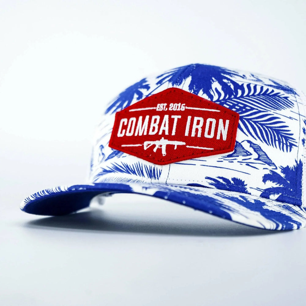 One Revolver Surfboards - Original AR Red Patch Mid-Profile Mesh Snapback Hat HEADWEAR