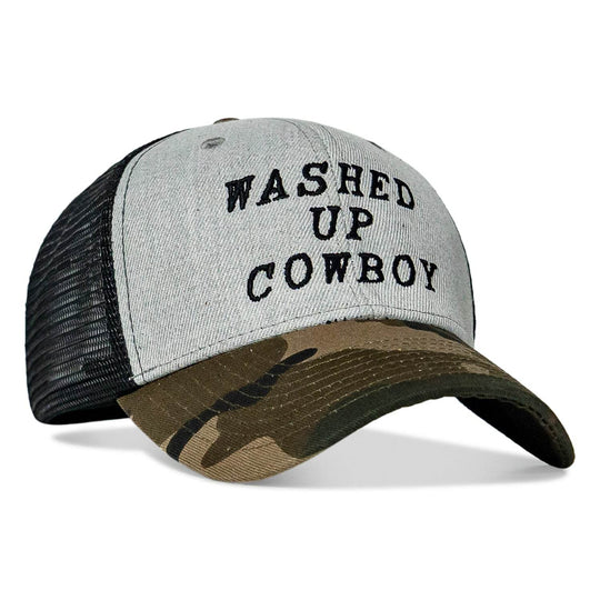 Washed Up Cowboy Snapback - One Revolver Surfboards