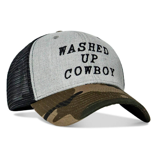 Washed Up Cowboy Snapback - One Revolver Surfboards
