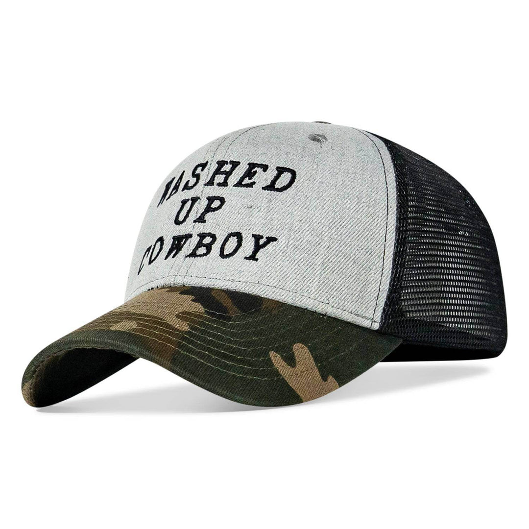 Washed Up Cowboy Snapback - One Revolver Surfboards