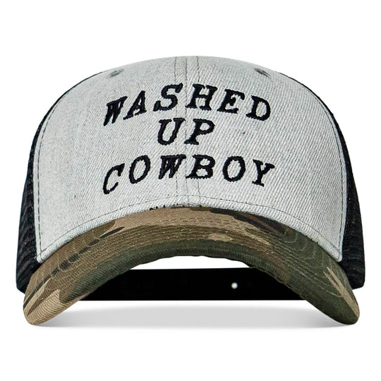 Washed Up Cowboy Snapback - One Revolver Surfboards