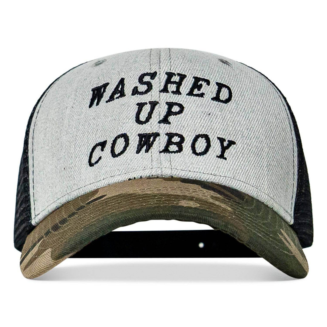 Washed Up Cowboy Snapback - One Revolver Surfboards