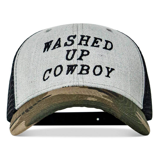 Washed Up Cowboy Snapback - One Revolver Surfboards