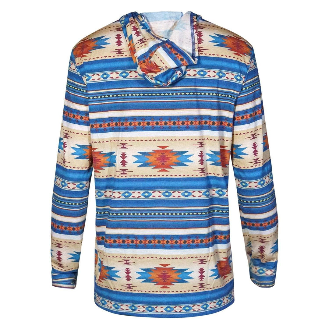 Men's Outdoors Long Sleeve Performance Hoodie - One Revolver Surfboards
