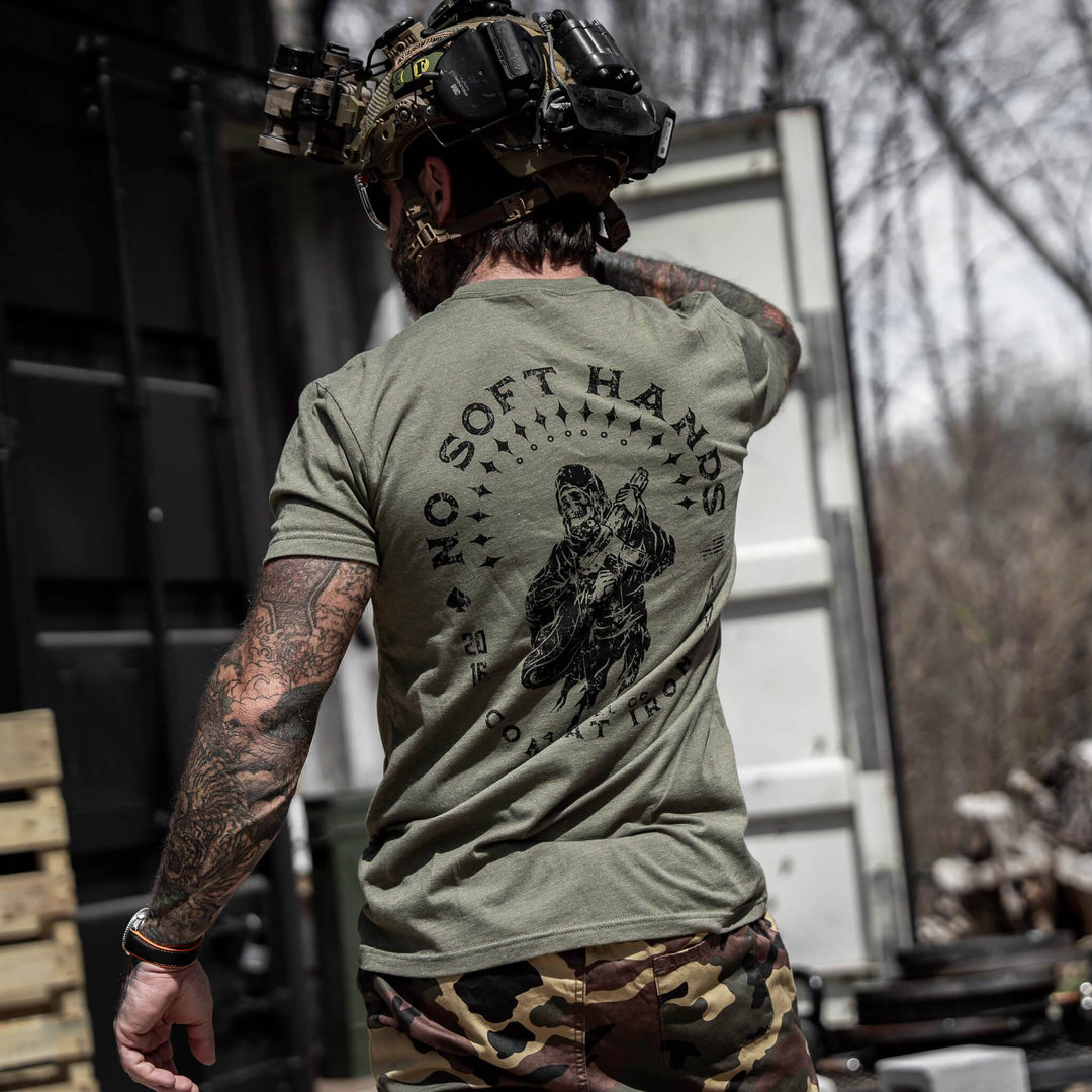 No Soft Hands Reaper Men's T-Shirt - One Revolver Surfboards