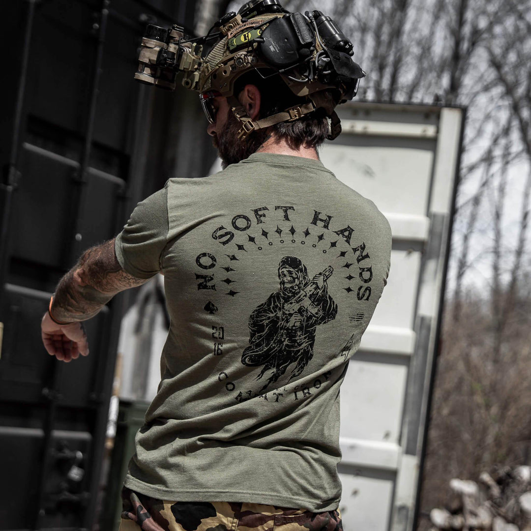 No Soft Hands Reaper Men's T-Shirt - One Revolver Surfboards