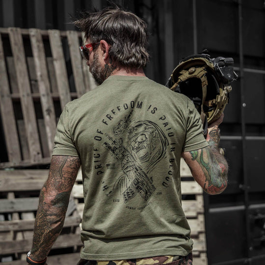 The Price Of Freedom Men's T-Shirt - One Revolver Surfboards