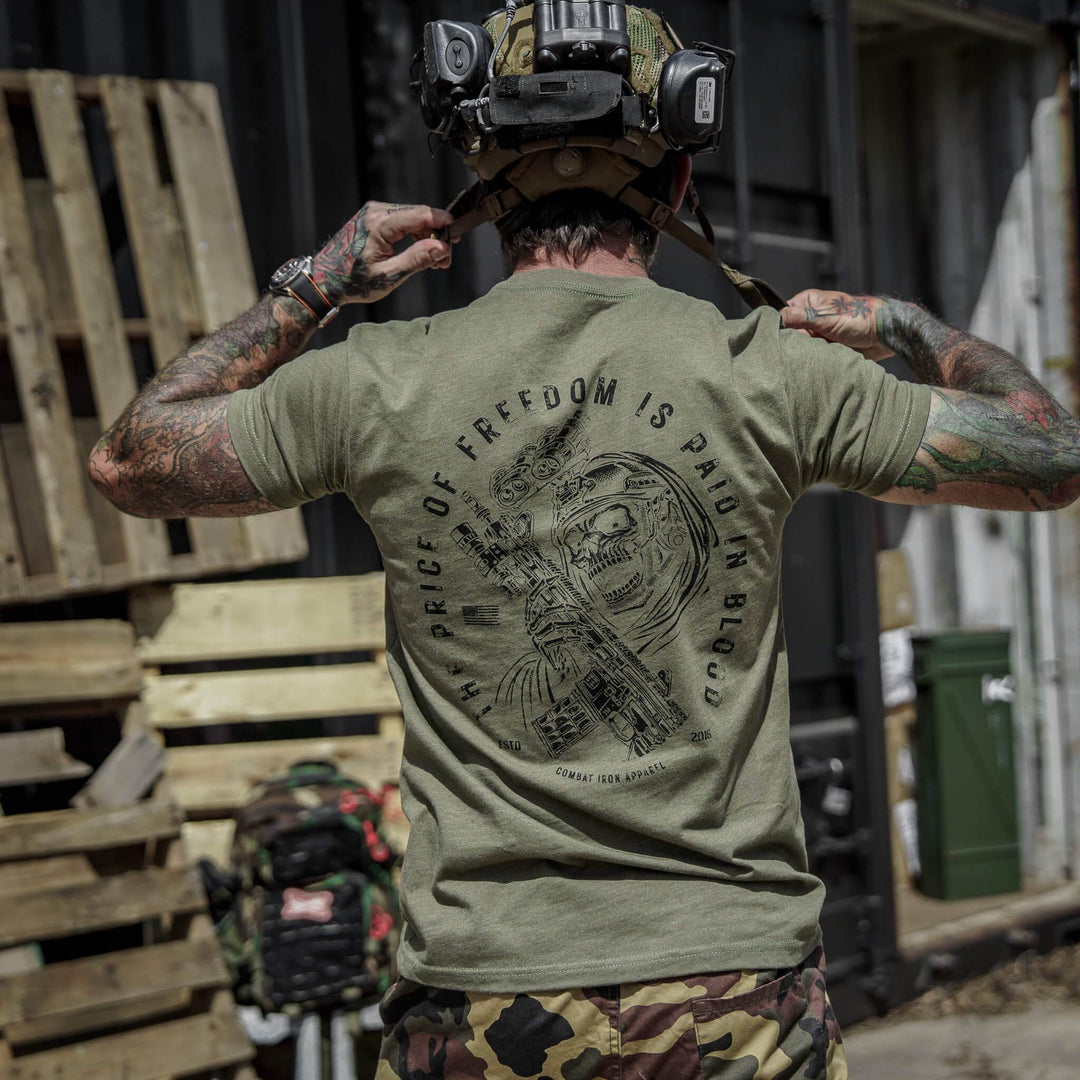 The Price Of Freedom Men's T-Shirt - One Revolver Surfboards